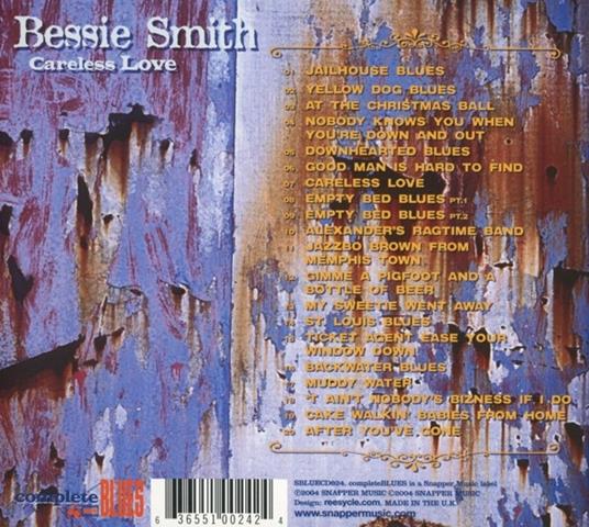 Careless Love - CD Audio di Bessie Smith - 2