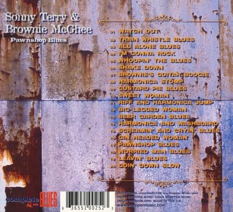 Pawnshop - CD Audio di Sonny Terry,Brownie McGhee - 2