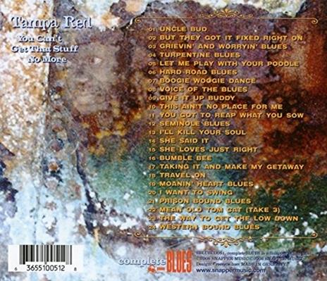You Can't Get That Stuff No More - CD Audio di Tampa Red - 2