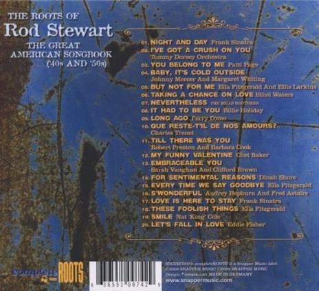 The Roots of Rod Stewart Great American Songbook Vol.2 - CD Audio - 2