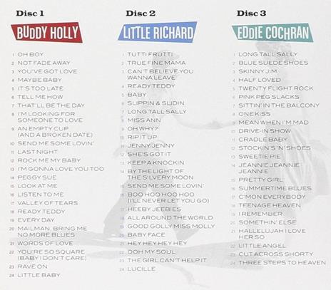 Rock 'n' Roll Legends - CD Audio di Buddy Holly,Little Richard,Eddie Cochran - 2