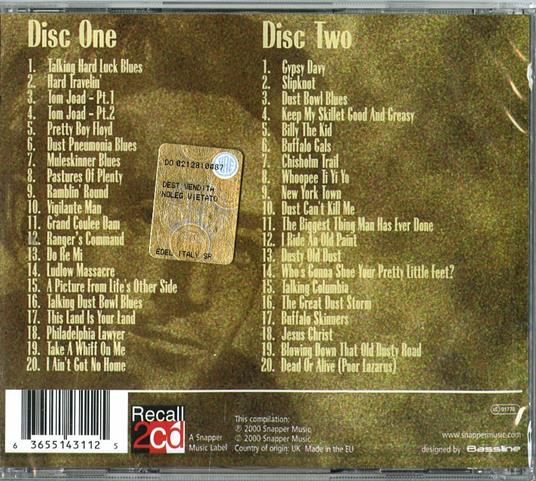 Ramblin' Round - CD Audio di Woody Guthrie - 2