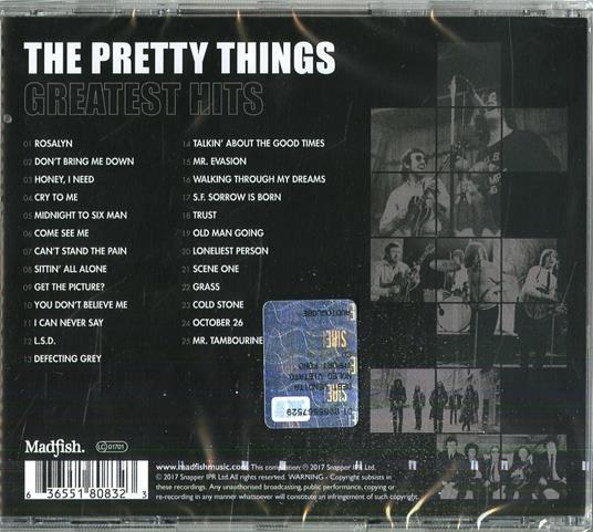 Greatest Hits (Jewel Case) - CD Audio di Pretty Things - 2