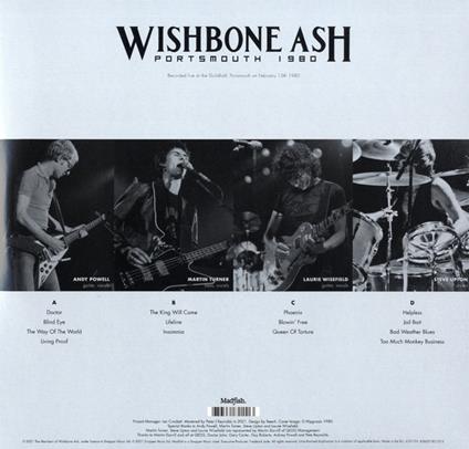 Portsmouth 1980 - Vinile LP di Wishbone Ash