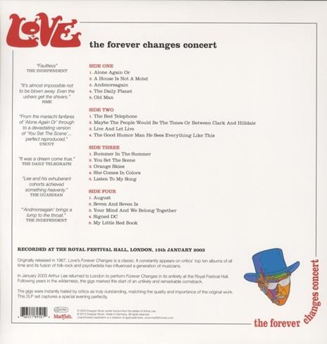 Forever Changes Concert - Vinile LP di Love - 2
