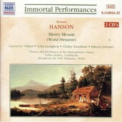 Merry Mount - CD Audio di Howard Hanson