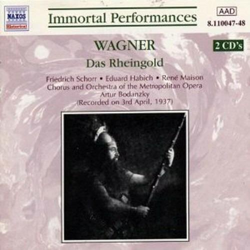 L'oro del Reno (Das Rheingold) - CD Audio di Richard Wagner,Metropolitan Orchestra,Artur Bodanzky
