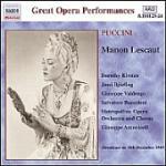 Manon Lescaut - CD Audio di Giacomo Puccini,Jussi Björling,Dorothy Kirsten,Metropolitan Orchestra,Giuseppe Antonicelli