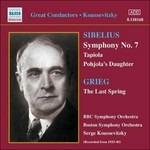 Sinfonia n.7 - Tapiola - La figlia di Pohjola - CD Audio di Jean Sibelius,Serge Koussevitzky,Boston Symphony Orchestra