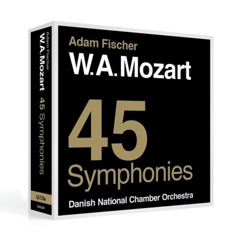 45 Sinfonie - CD Audio di Wolfgang Amadeus Mozart,Adam Fischer