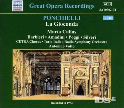 La Gioconda - CD Audio di Maria Callas,Amilcare Ponchielli,Orchestra Sinfonica RAI di Torino,Antonino Votto