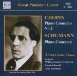 Concerto per pianoforte n.2 / Concerto per pianoforte - CD Audio di Frederic Chopin,Robert Schumann,Sir John Barbirolli,Landon Ronald,London Philharmonic Orchestra,Alfred Cortot