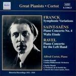 Concerto X Pf n.4 Op.44, Studio in Forma di Valzer - CD Audio di Camille Saint-Saëns,Alfred Cortot