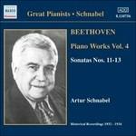 Opere per pianoforte vol.4 - CD Audio di Ludwig van Beethoven,Artur Schnabel