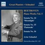 Opere per pianoforte vol.5 - CD Audio di Ludwig van Beethoven,Artur Schnabel
