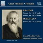 Sonate per violino n.1, n.3 - CD Audio di Johannes Brahms