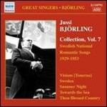 Collection vol.7. Swedish National Romantic Songs - CD Audio di Jussi Björling