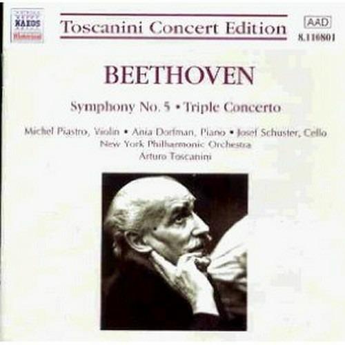 Sinfonia n.5 - Triplo Concerto - CD Audio di Ludwig van Beethoven,Arturo Toscanini,NBC Symphony Orchestra