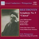 Sinfonia n.9 - CD Audio di Ludwig van Beethoven,London Philharmonic Orchestra,Wiener Philharmoniker,Felix Weingartner