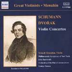 Concerti per violino - CD Audio di Antonin Dvorak,Robert Schumann,Sir John Barbirolli,George Enescu,Yehudi Menuhin,New York Philharmonic Orchestra,Orchestre de la Société des Concerts du Conservatoire