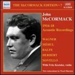 Edition vol.7. The Acoustic Recordings 1914-1941 - CD Audio di John McCormack