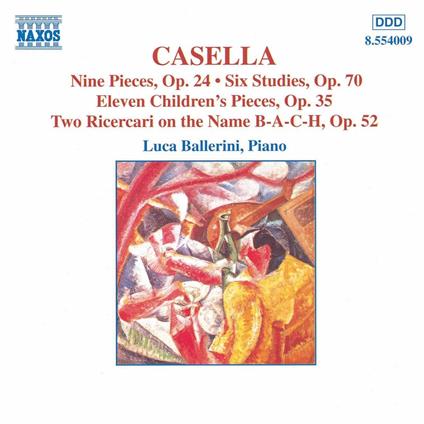 Piano Music - CD Audio di Alfredo Casella,Luca Ballerini