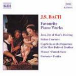 Favourite Piano Works - CD Audio di Johann Sebastian Bach