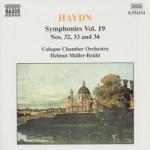 Sinfonie n.32, n.33, n.34 - CD Audio di Franz Joseph Haydn