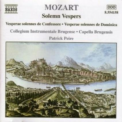 Vespri Solenni - CD Audio di Wolfgang Amadeus Mozart