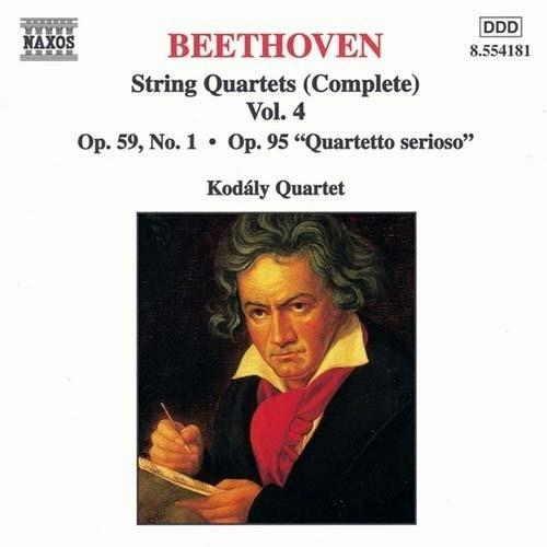 Quartetti per archi vol.4 - CD Audio di Ludwig van Beethoven,Kodaly Quartet