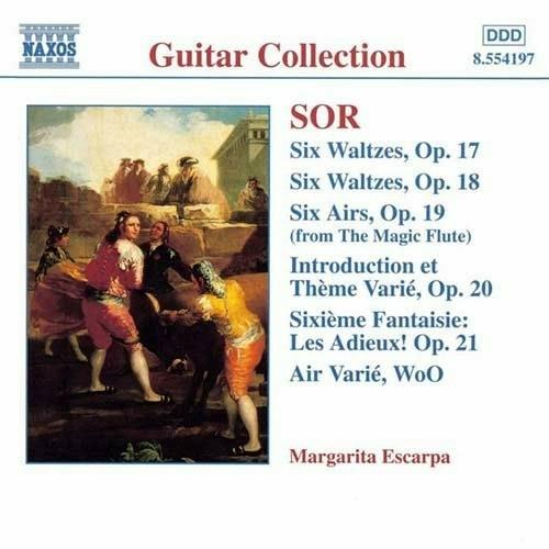 Valzer op.17, op.18 - Aria op.19 - Introduzione e tema variato op.20 - Fantasia op.21 - CD Audio di Joseph Fernando Macari Sor
