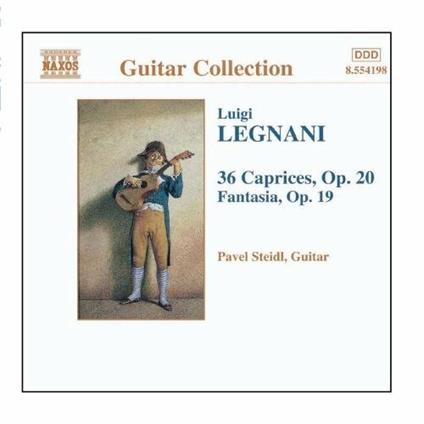 Capricci op.20 - Fantasia op.19 - CD Audio di Luigi Legnani