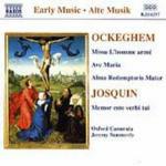 Missa L'Homme Armé - Ave Maria - Alma Redemptoris Mater - Immittet Angelus Domini / Memor Esto Verbi Tui - CD Audio di Josquin Desprez,Johannes Ockeghem,Oxford Camerata,Jeremy Summerly