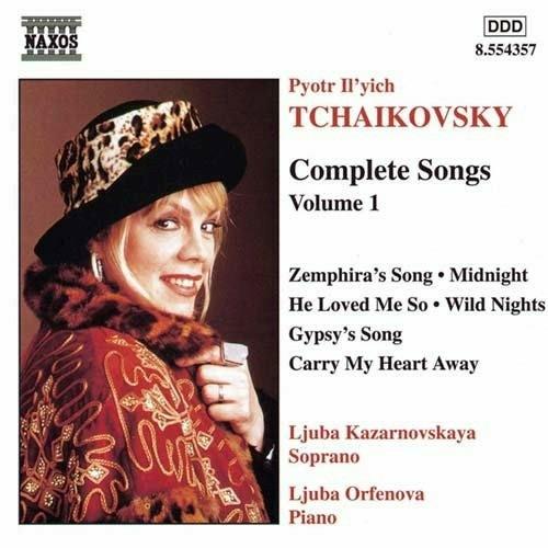 Lieder vol.1 - CD Audio di Pyotr Ilyich Tchaikovsky