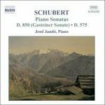 Sonate per pianoforte D850, D575 - CD Audio di Franz Schubert,Jeno Jandó