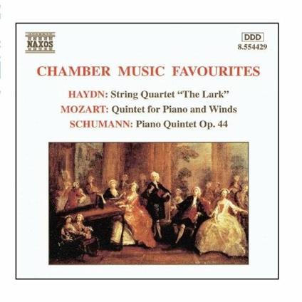 Quartetto The Lark / Quintetto K452 / Quintetto con pianoforte op.44 - CD Audio di Franz Joseph Haydn,Wolfgang Amadeus Mozart,Robert Schumann,Kodaly Quartet