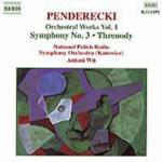 Opere per orchestra vol.1 - CD Audio di Krzysztof Penderecki,Antoni Wit,Polish National Radio Symphony Orchestra
