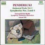 Opere per orchestra vol.3 - CD Audio di Krzysztof Penderecki,Antoni Wit,Polish National Radio Symphony Orchestra