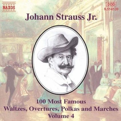 100 of his Best Compositions vol.4 - CD Audio di Johann Strauss