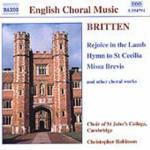Opere corali - CD Audio di Benjamin Britten