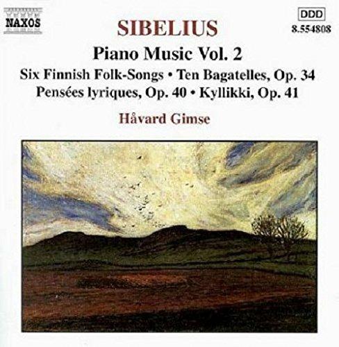 Piano Music vol.2: 6 Canti popolari finlandesi - 10 Bagatelle op.34 - Il Cavaliere - Intermezzo - CD Audio di Jean Sibelius