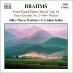 Opere per pianoforte a 4 mani vol.14 - CD Audio di Johannes Brahms