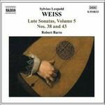 Sonate per liuto vol.5 - CD Audio di Sylvius Leopold Weiss,Robert Barto
