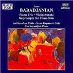 Trio con pianoforte - Sonata per violino - Impromptu - CD Audio di Arno Babadjanian