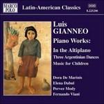 Opere per Pianoforte (Digipack) - CD Audio di Luis Gianneo