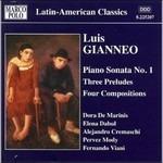 Opere per Pianoforte (Digipack) - CD Audio di Luis Gianneo