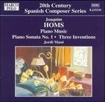 Opere per Pianoforte (Digipack) - CD Audio di Joaquim Homs