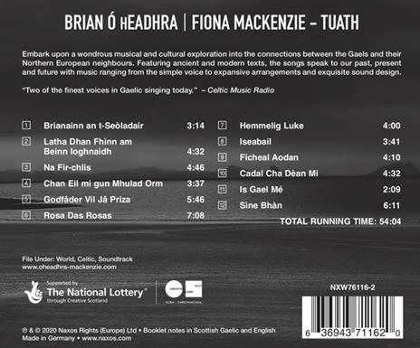 Tuath - CD Audio di Fiona Mackenzie,Brian O'hEadhra - 2