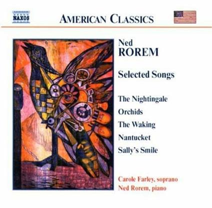 Liriche - CD Audio di Ned Rorem