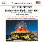 Incredible Flutist - CD Audio di Walter Piston